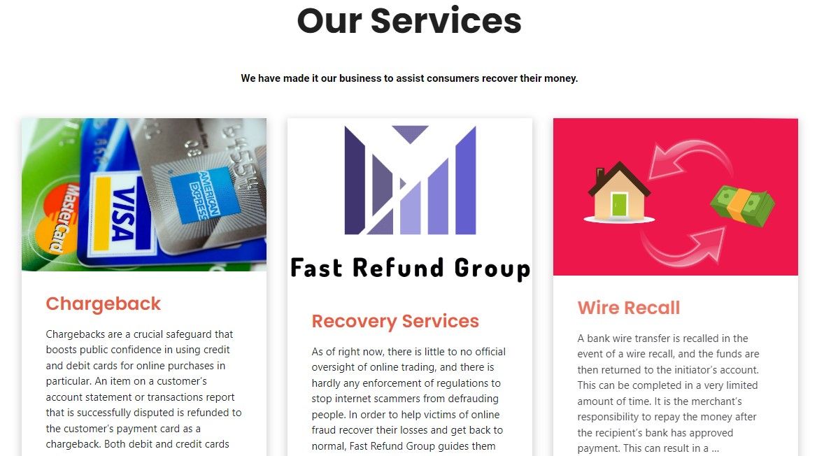 Fast Refund Group Services Fast Refund Group Services