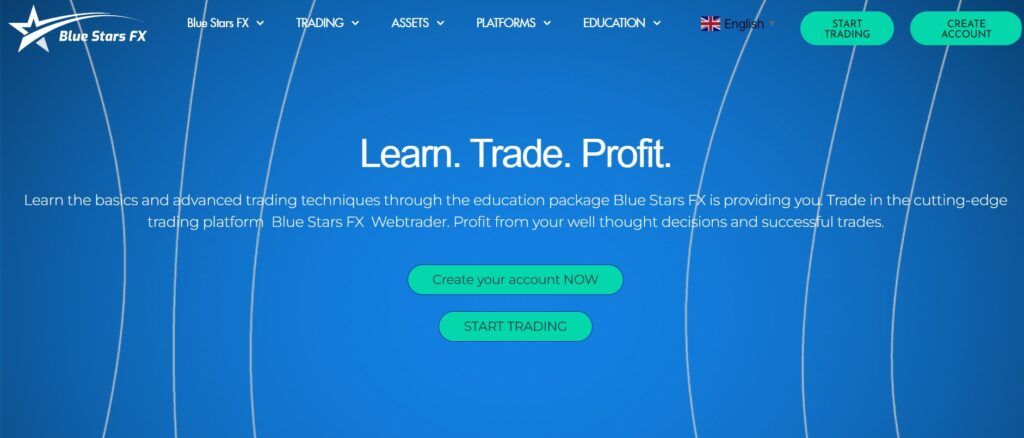 Blue Stars FX website Blue Stars FX website
