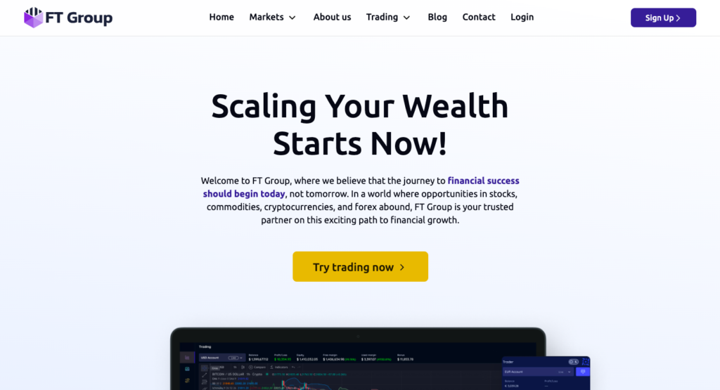 FT Group trading platform FT Group trading platform