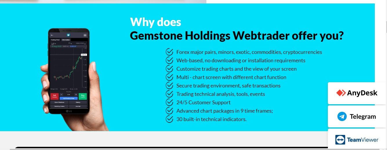 Gemstone Holdings Trading Platform Gemstone Holdings Trading Platform