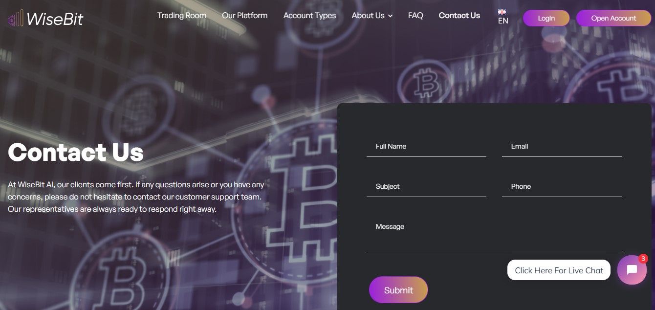 WiseBit.AI Customer Support WiseBit.AI Customer Support